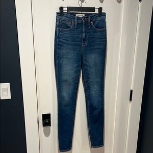 Madewell high rise skinny jeans great condition size 26